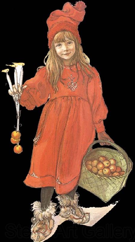 Carl Larsson Brita as Idun Norge oil painting art